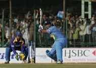 Dhoni scored a 183-ball 145 at a strike rate of 126.20 